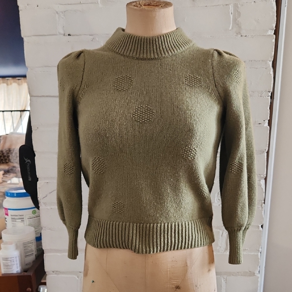 Olive Green Women's Sweater